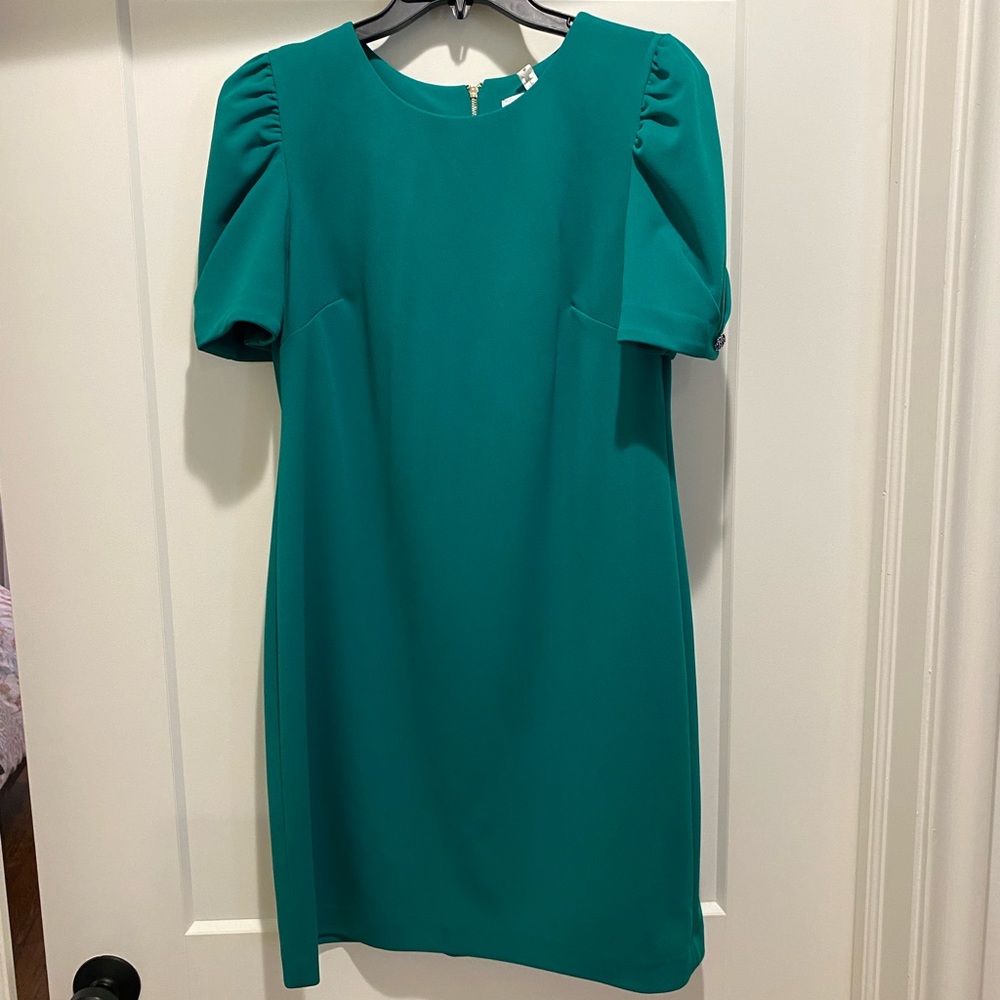 Calvin Klein green dress - size 10